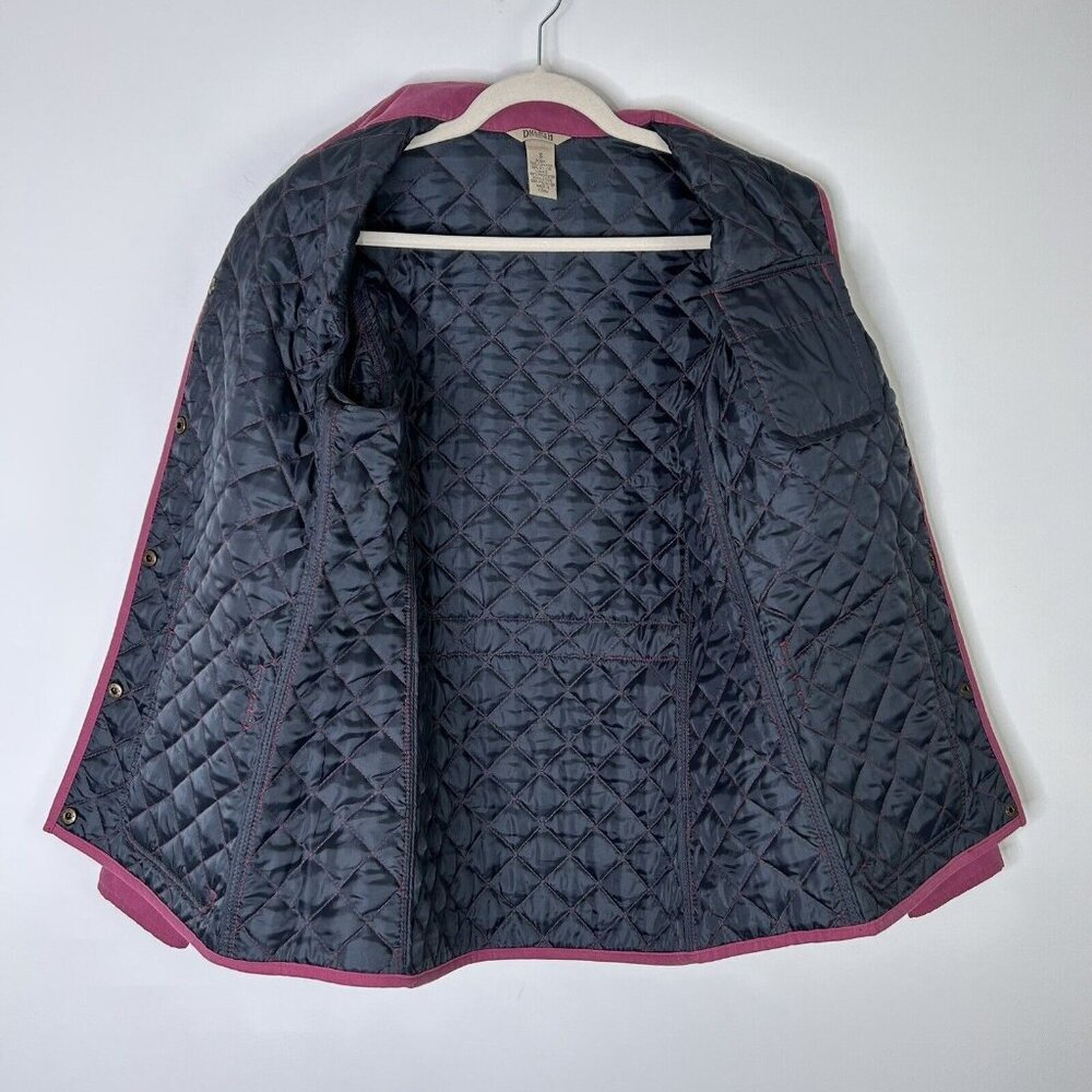 Duluth Trading Co Pink Quilted Jacket‎ Womens Size Small Insulated - Picture 3 of 8